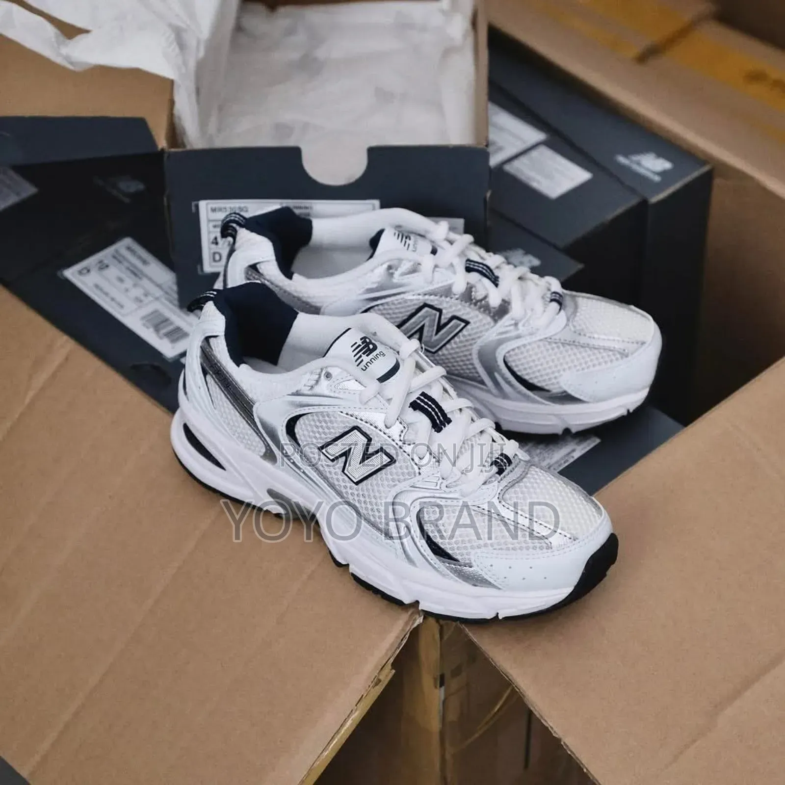 New Fashion New Balance 530 White Blue Fashion Shoes