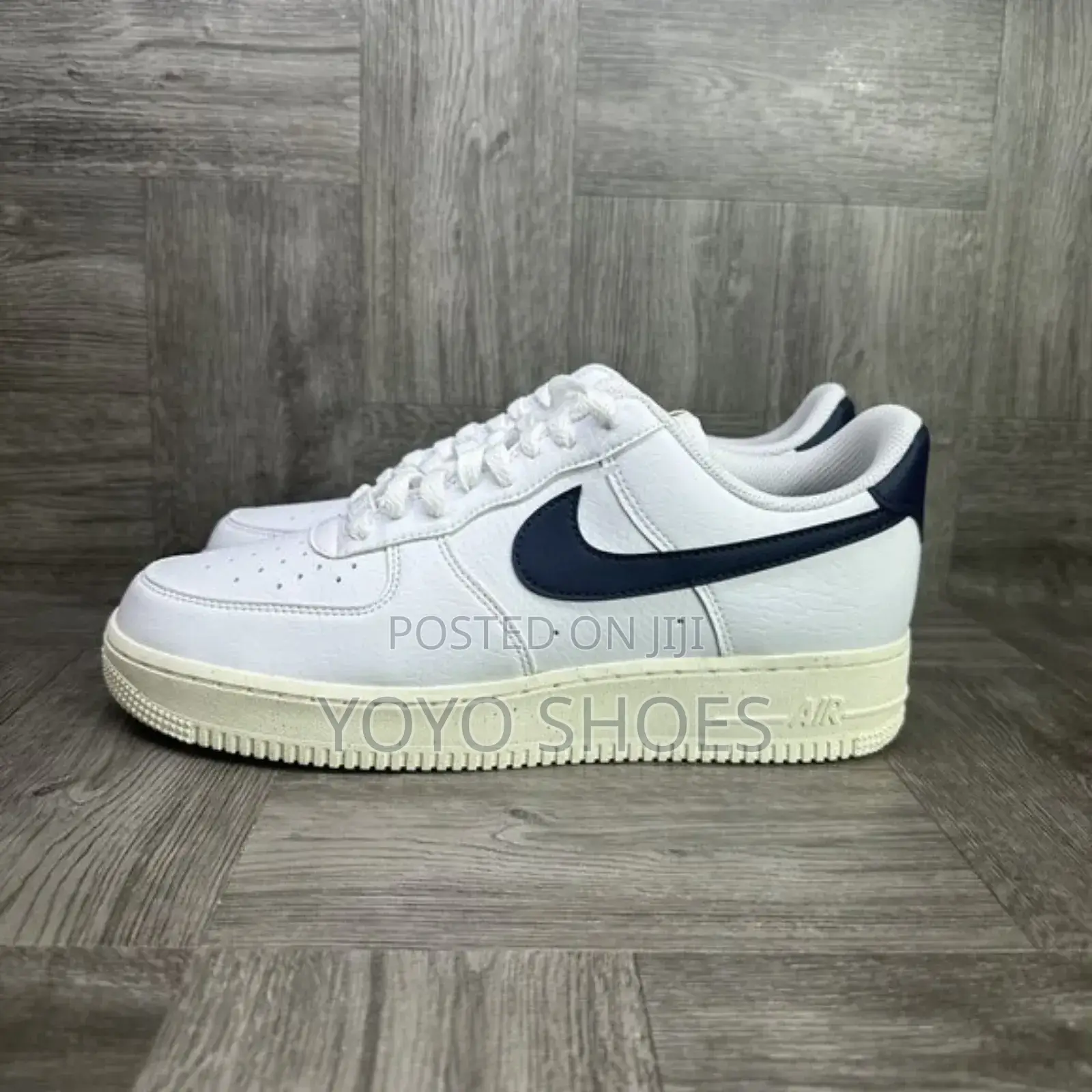 Nike Air Force 1 Low O7 White Blue Strip Fashion Shoes