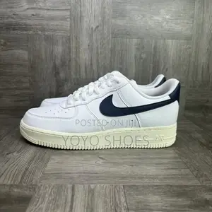 Nike Air Force 1 Low O7 White Blue Strip Fashion Shoes