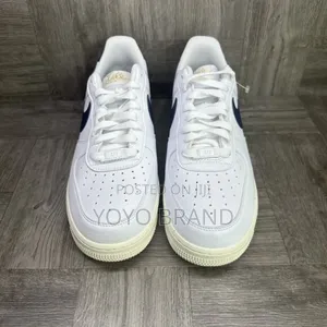 Nike Air Force 1 Low O7 White Blue Strip Fashion Shoes