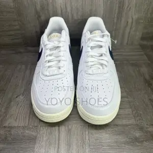 Nike Air Force 1 Low O7 White Blue Strip Fashion Shoes