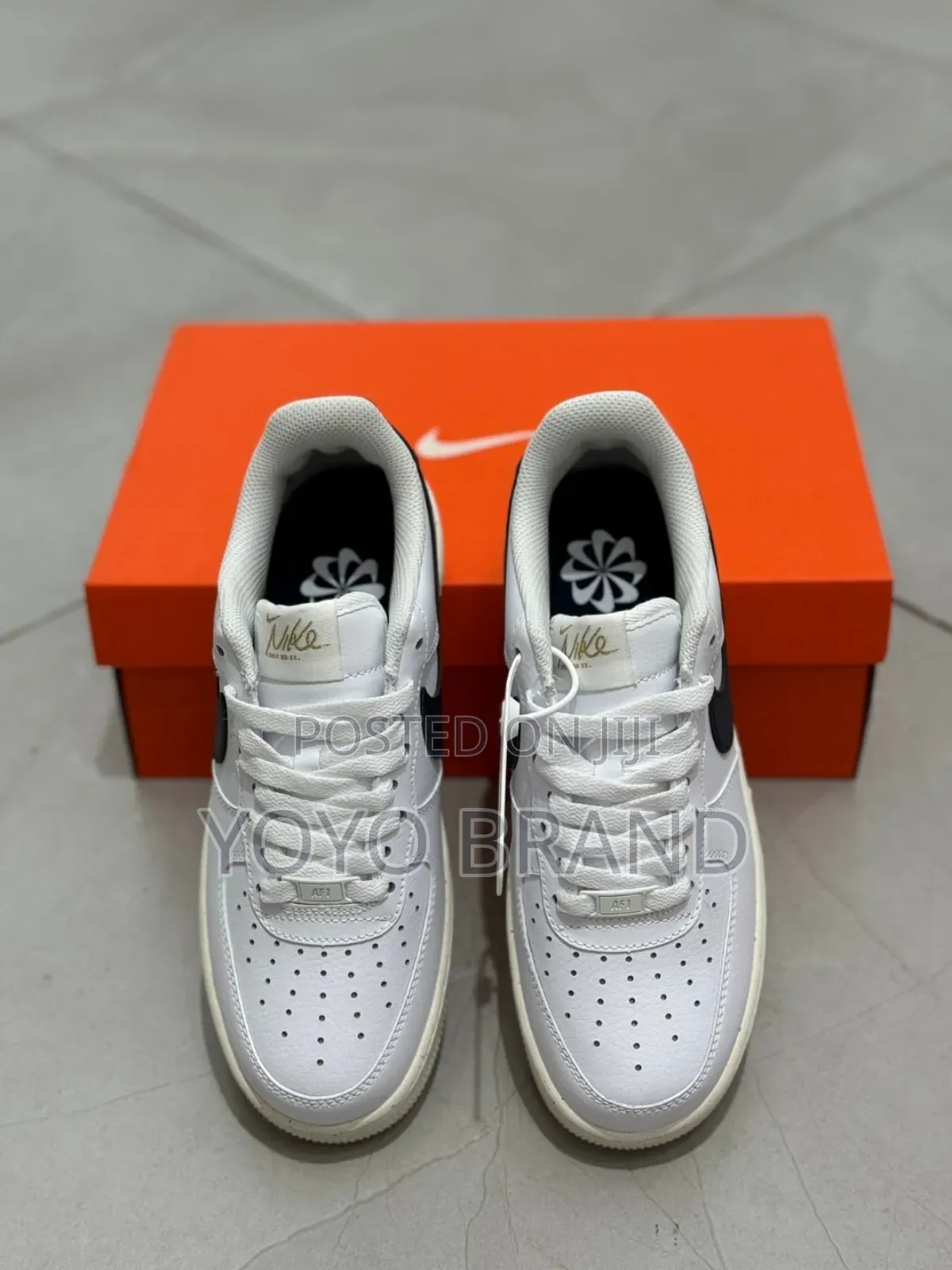 Nike Air Force 1 Low O7 White Blue Strip Fashion Shoes