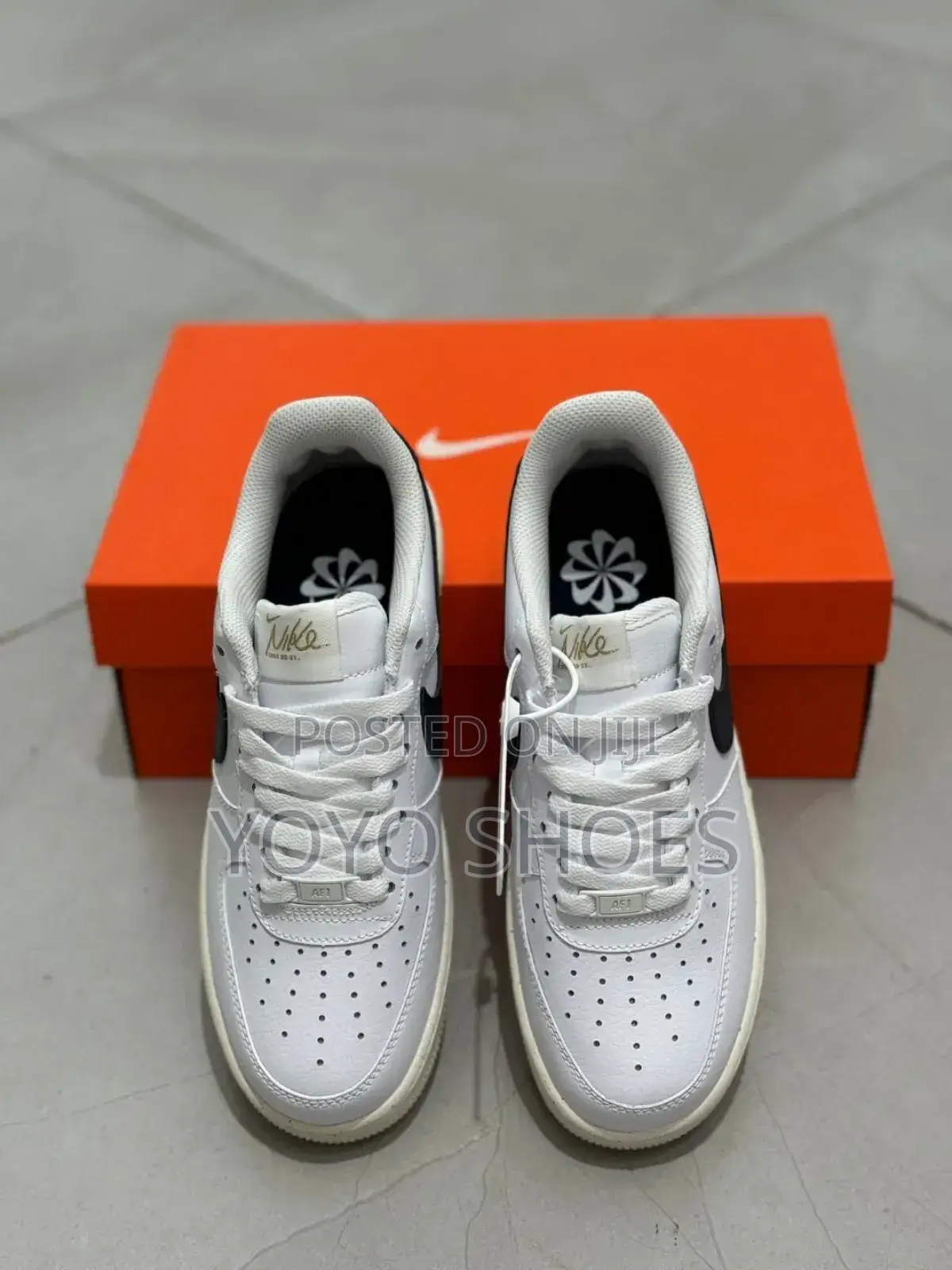 Nike Air Force 1 Low O7 White Blue Strip Fashion Shoes