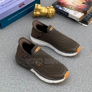 Skechers Slip-Ins Brown Fashion Sneaker