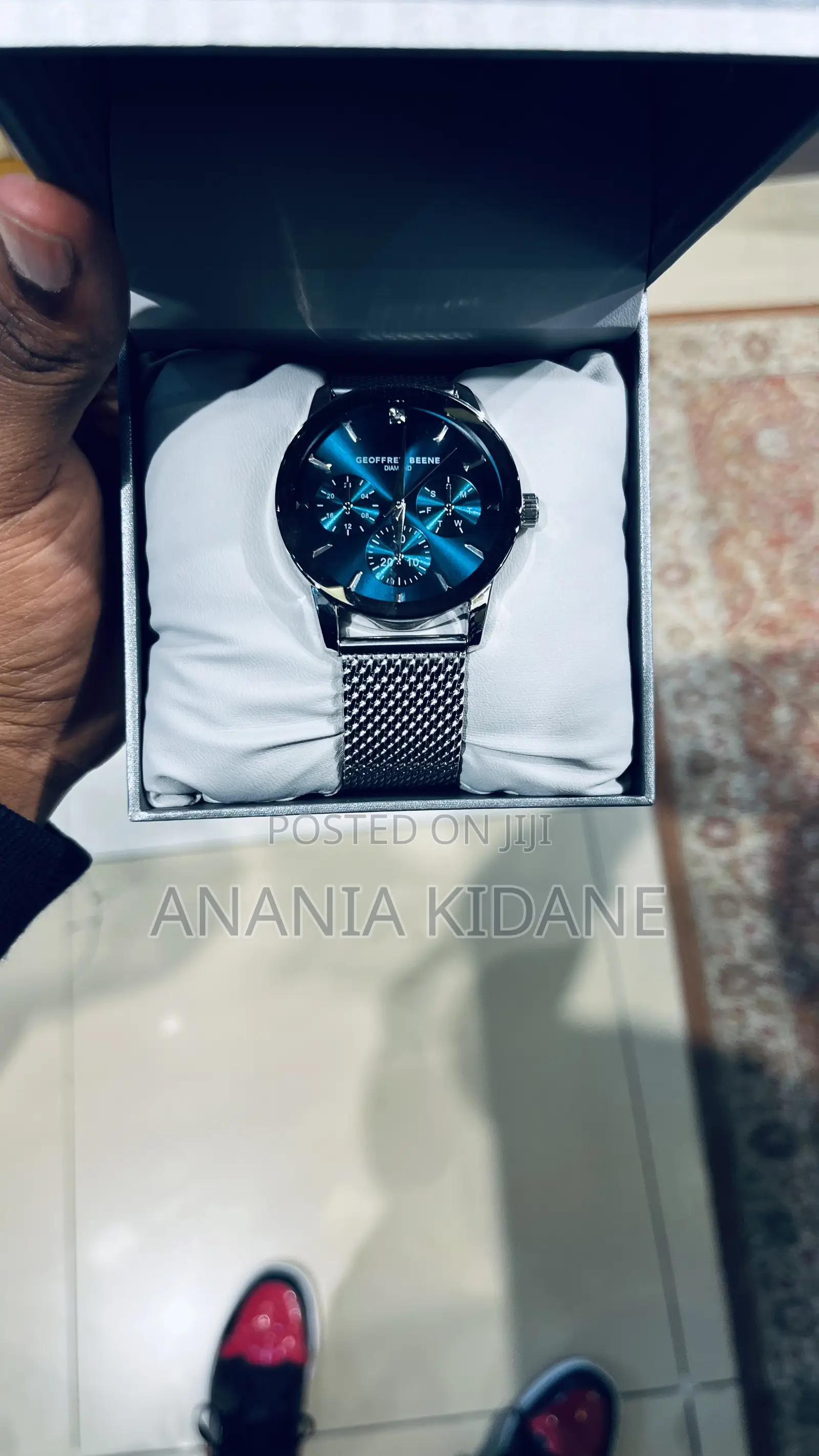 Dark Blue Geoffrey American Watch