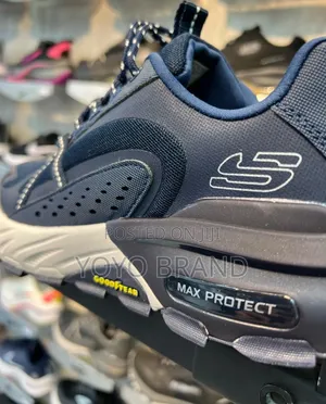 Skechers Max-Protect Blue Fashion Sneaker