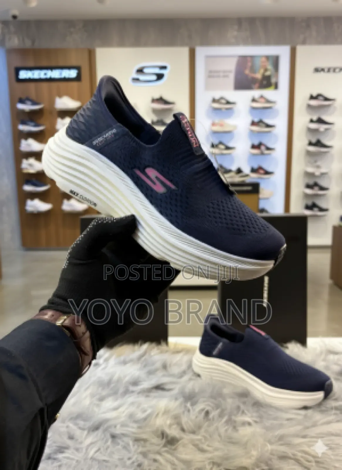 Skechers Max Cushion Muti Coulour Fashion Sneaker