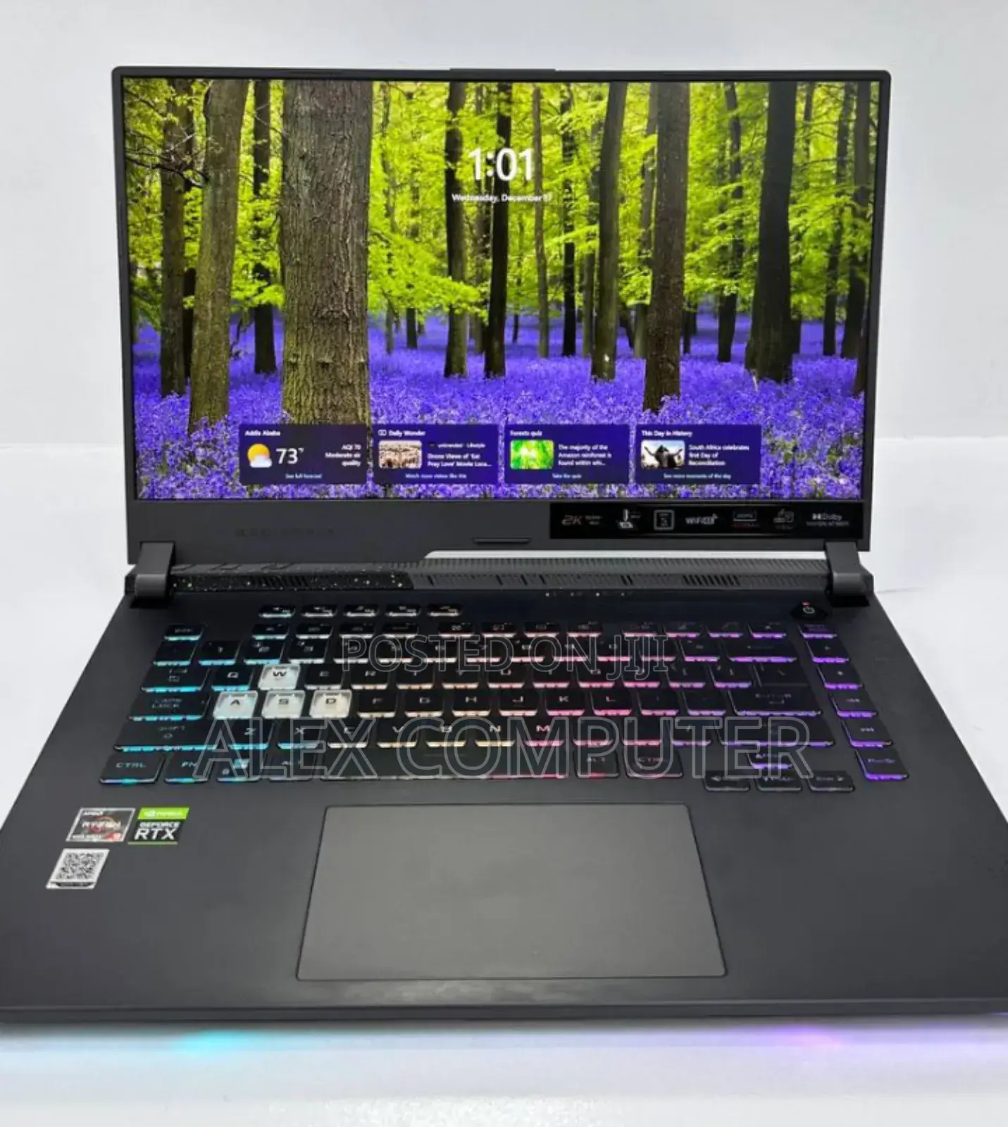New Laptop Asus 16GB AMD Ryzen 9 SSD 512GB
