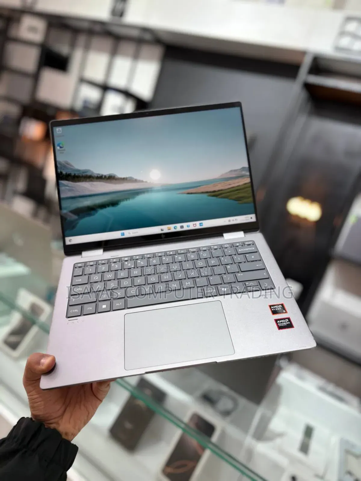 New Laptop HP Envy X360 16GB AMD Ryzen 5 SSD 512GB