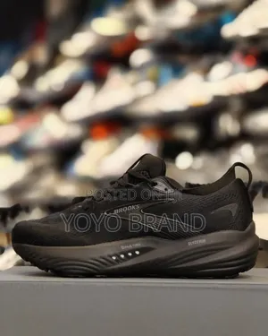 Brooks Glycerin 22 Road Running Full Balck Fashion Sneaker