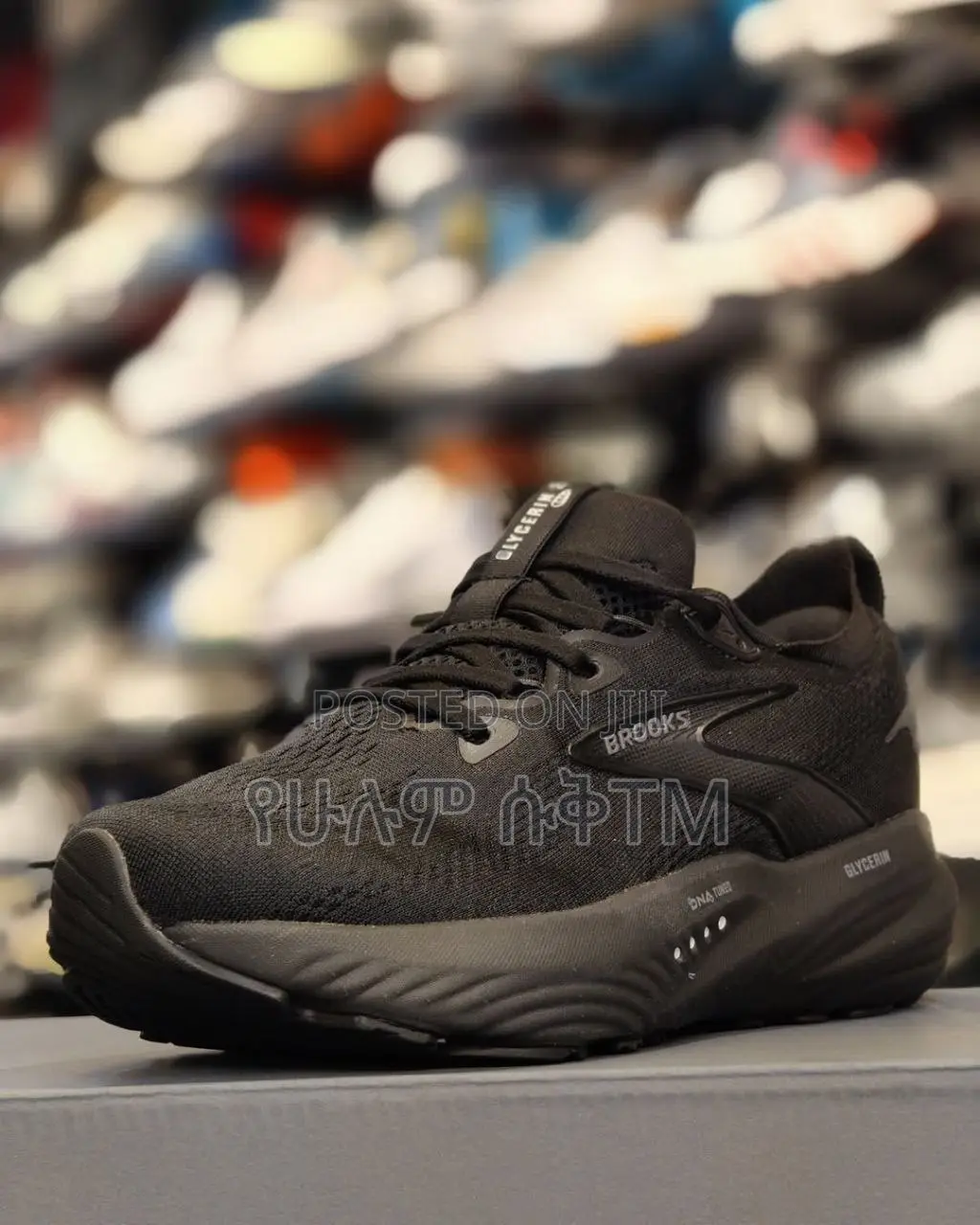 Brooks Glycerine GTS 22 ‘Triple Black’ Men’S Running Shoes