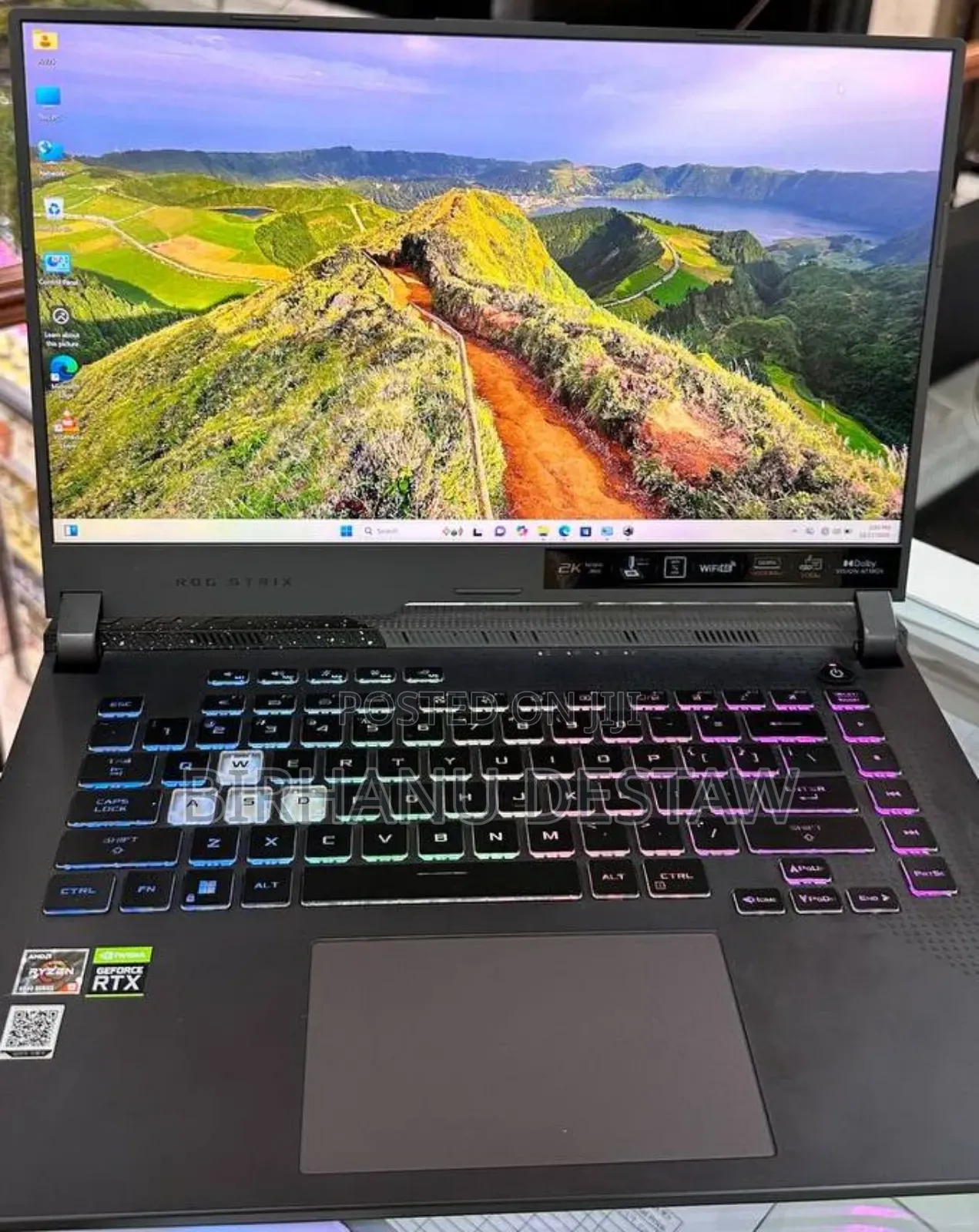New Laptop Asus 16GB AMD Ryzen 9 SSD 512GB