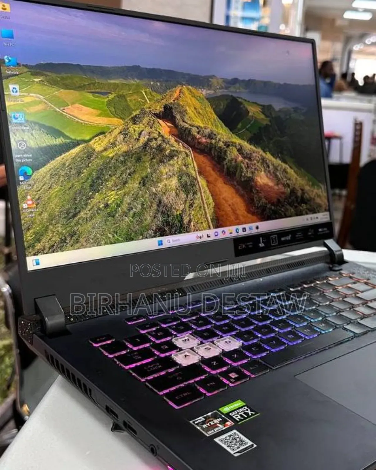 New Laptop Asus 16GB AMD Ryzen 9 SSD 512GB