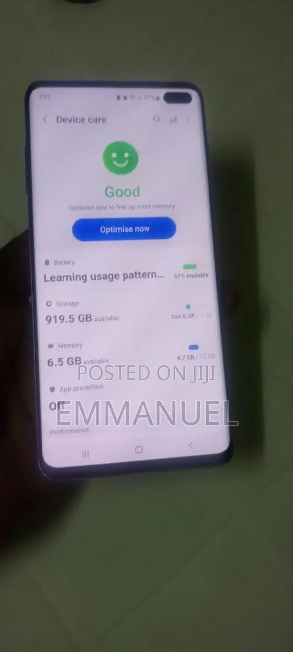 Samsung Galaxy S10 Plus 1 TB Black
