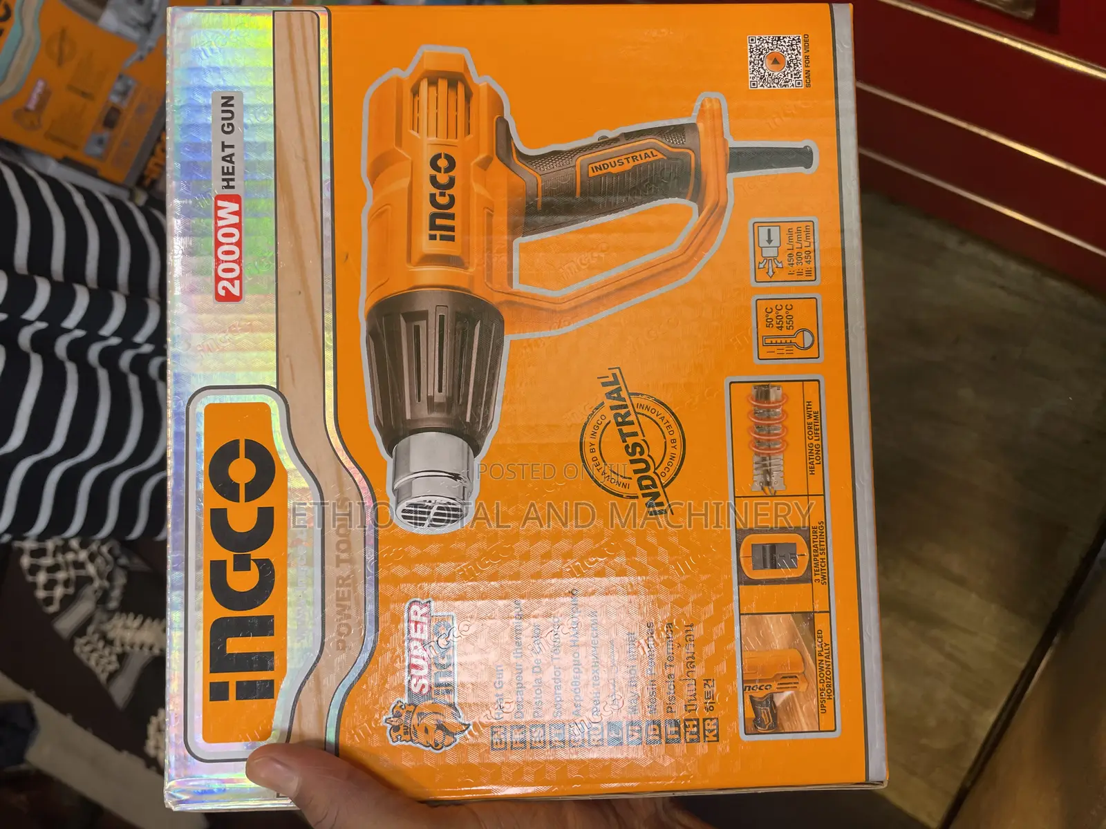 Ingco Heat Gun 2000 Watt