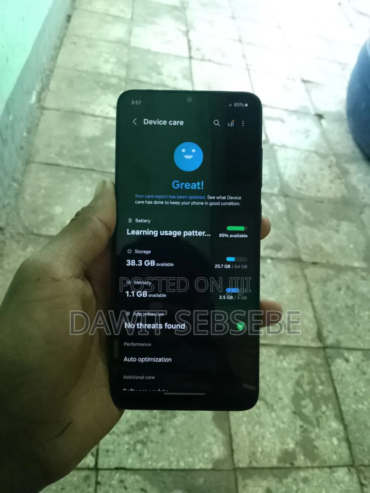 Samsung Galaxy F05 64 GB Blue