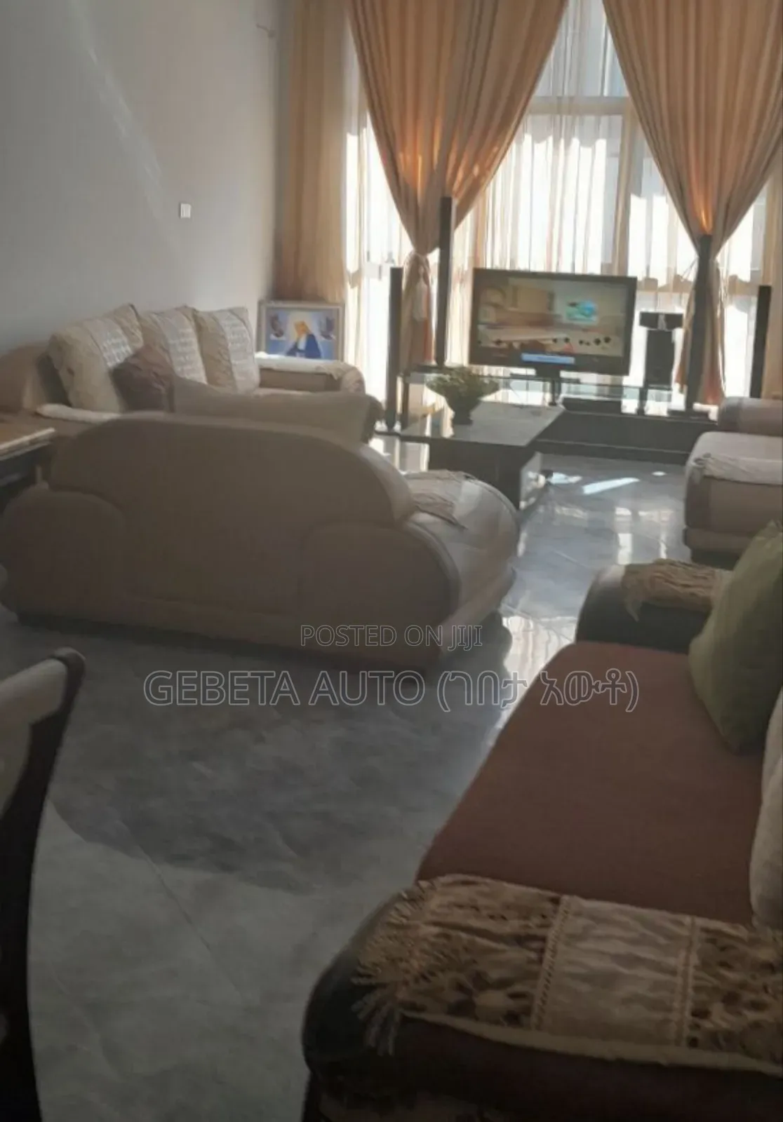 Furnished 6bdrm House in Alem Bank, Akaky Kaliti for sale