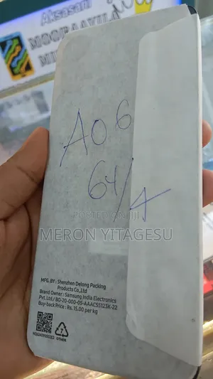 Photo - New Samsung Galaxy A06 64 GB Black