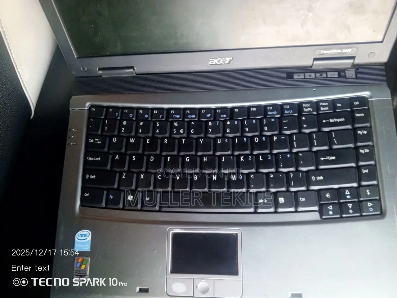 Laptop Acer Aspire 2420 1GB Intel Core M HDD 72GB