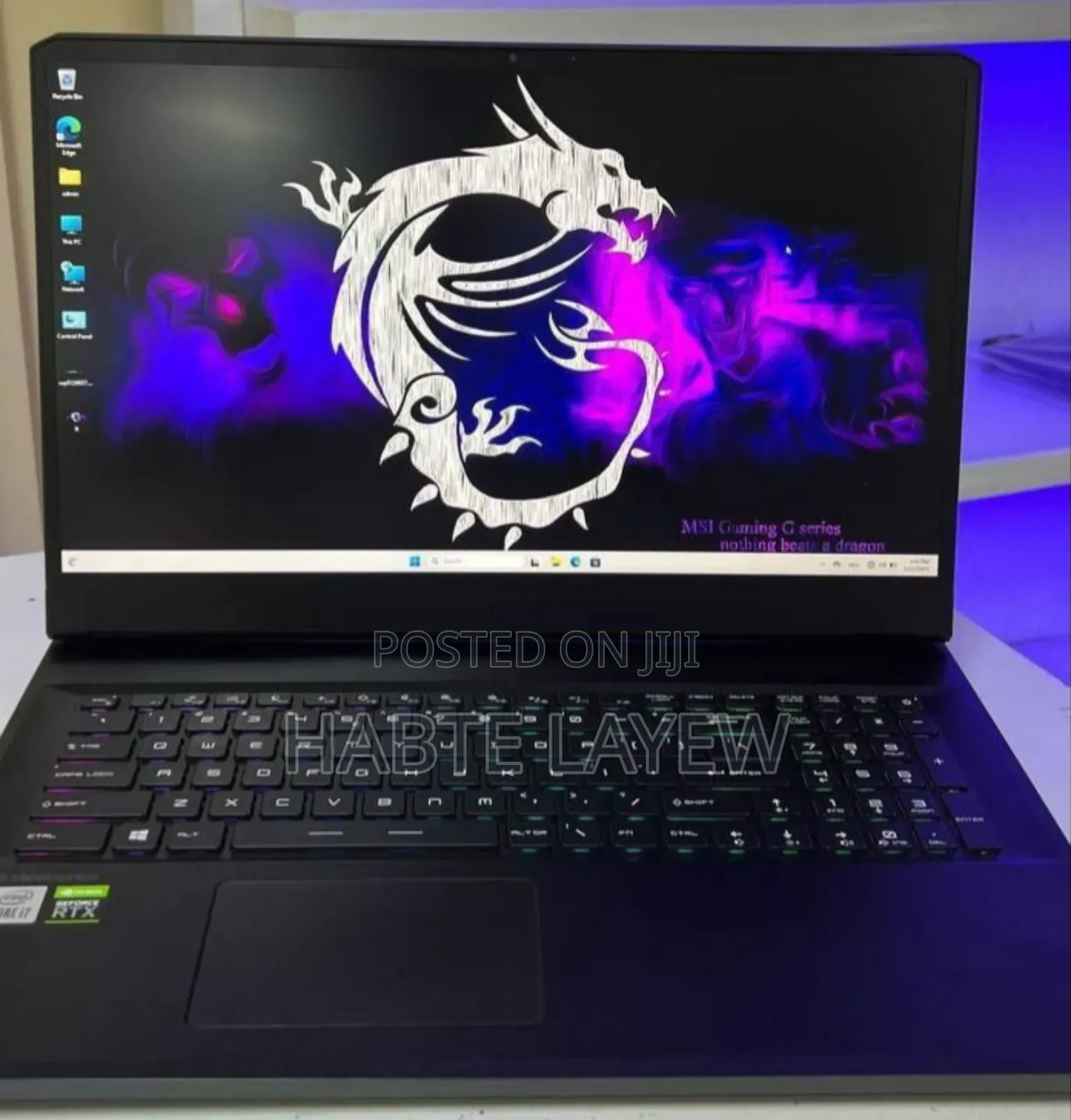 New Laptop MSI GF63 32GB Intel Core I7 SSD 1T