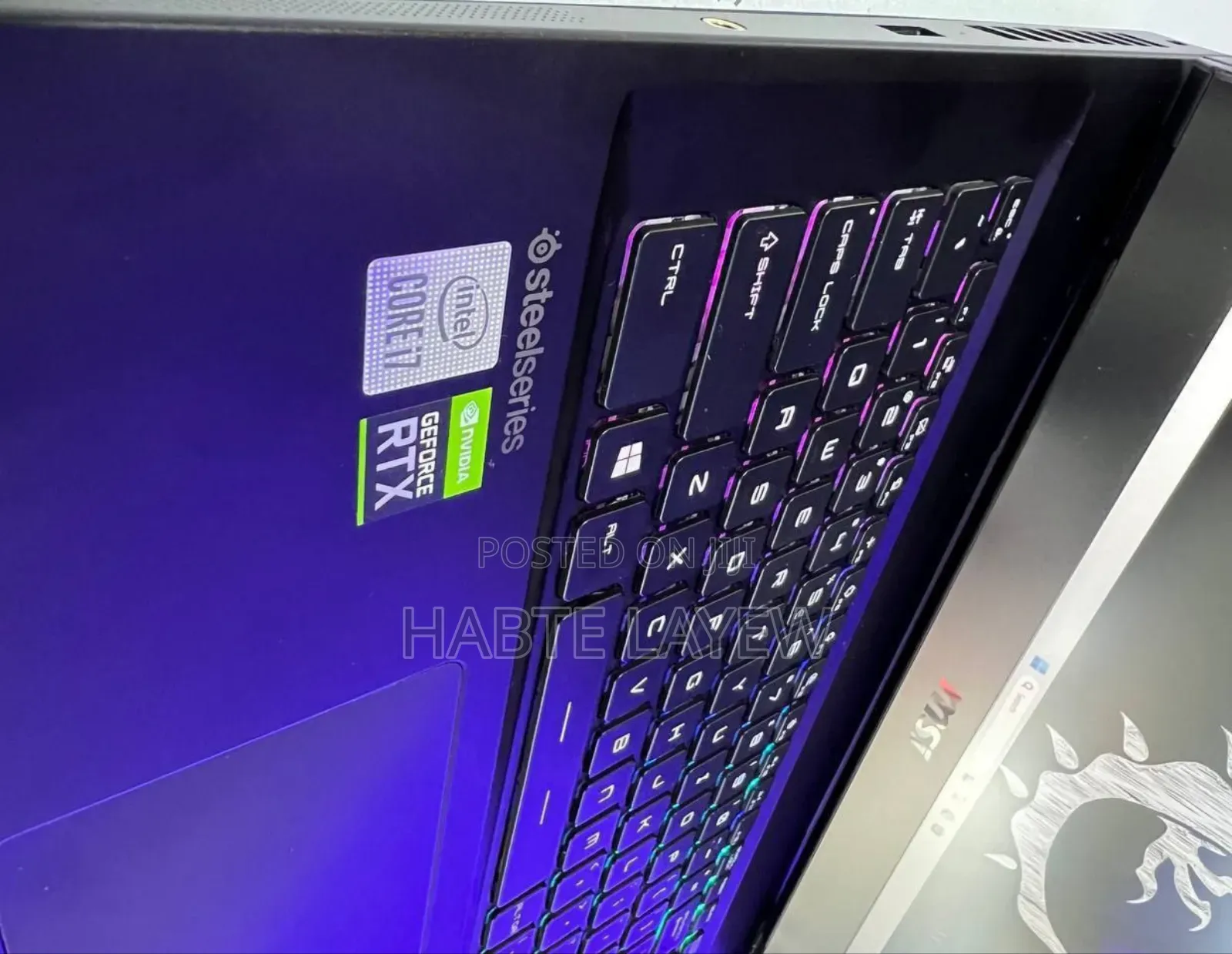 New Laptop MSI GF63 32GB Intel Core I7 SSD 1T