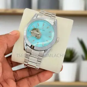 Omega Branded Water Resistance Men’S Hand Watch With Free Gift Box