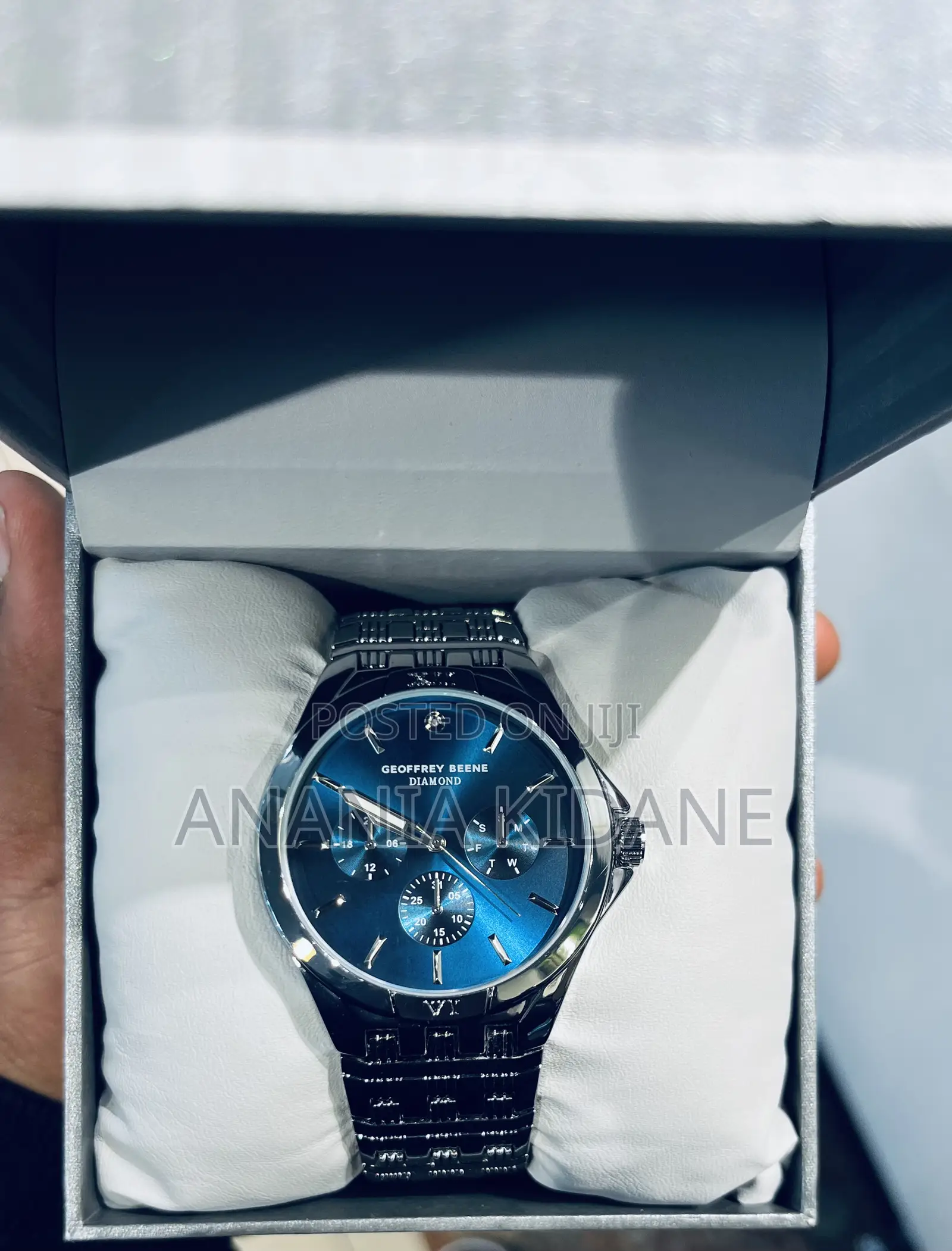 Diamond Blue Black Geoffrey