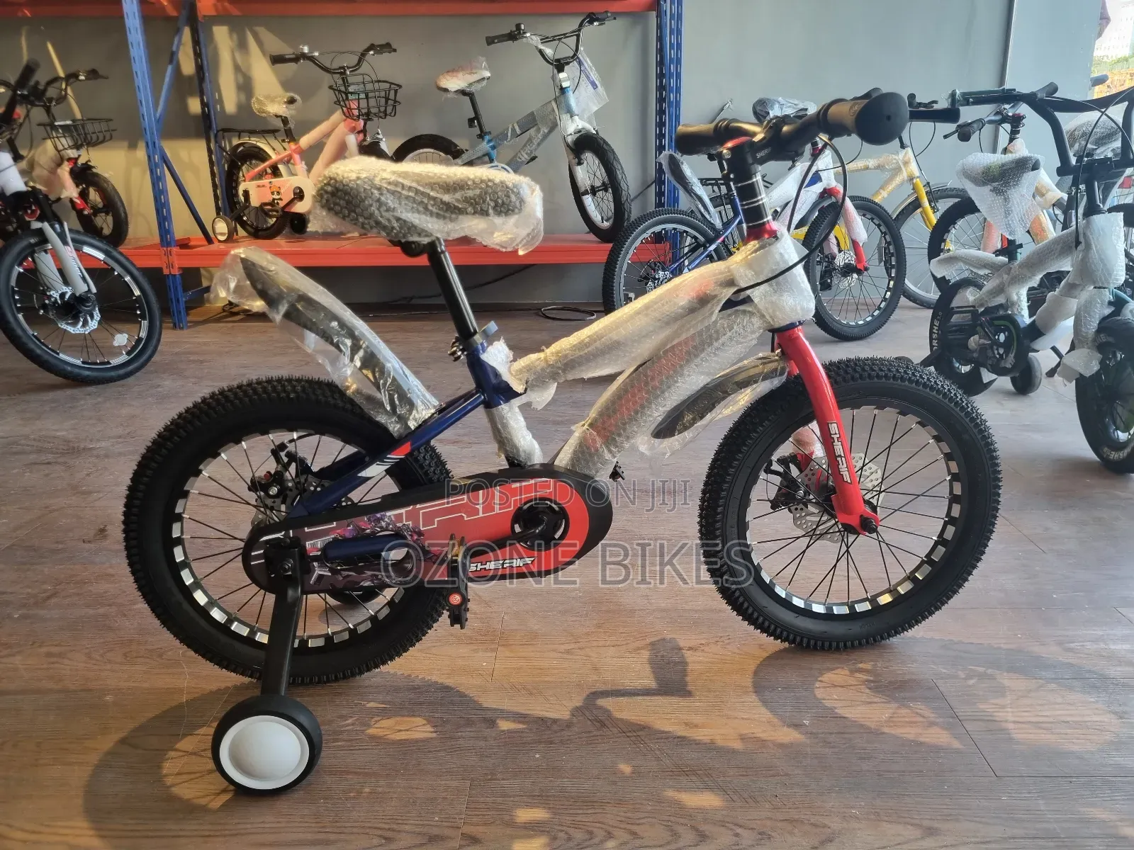 Sherif 16" Inch Bicycle (Blue and Red)