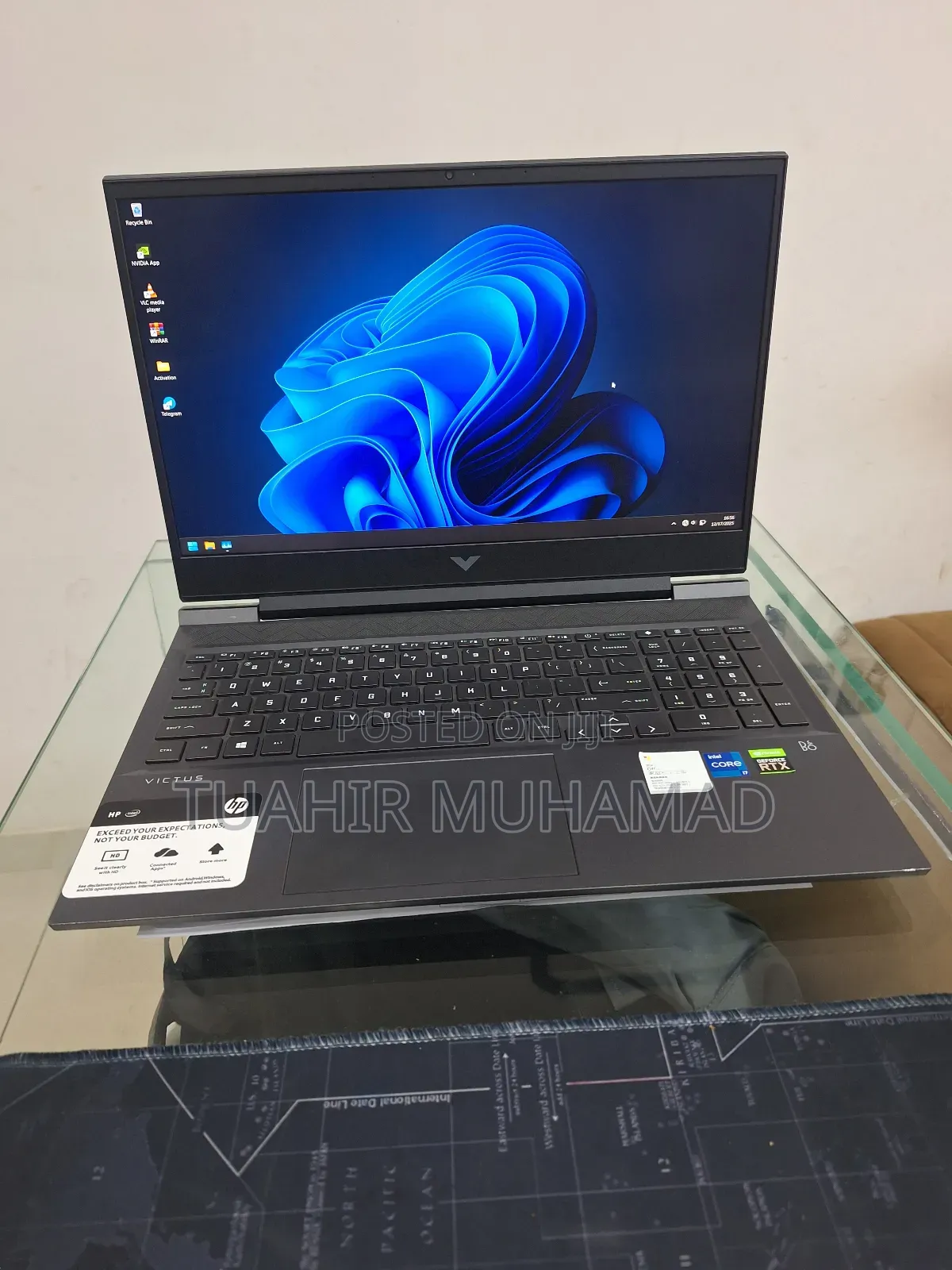 New Laptop HP Victus 15 16GB Intel Core I7 SSD 512GB