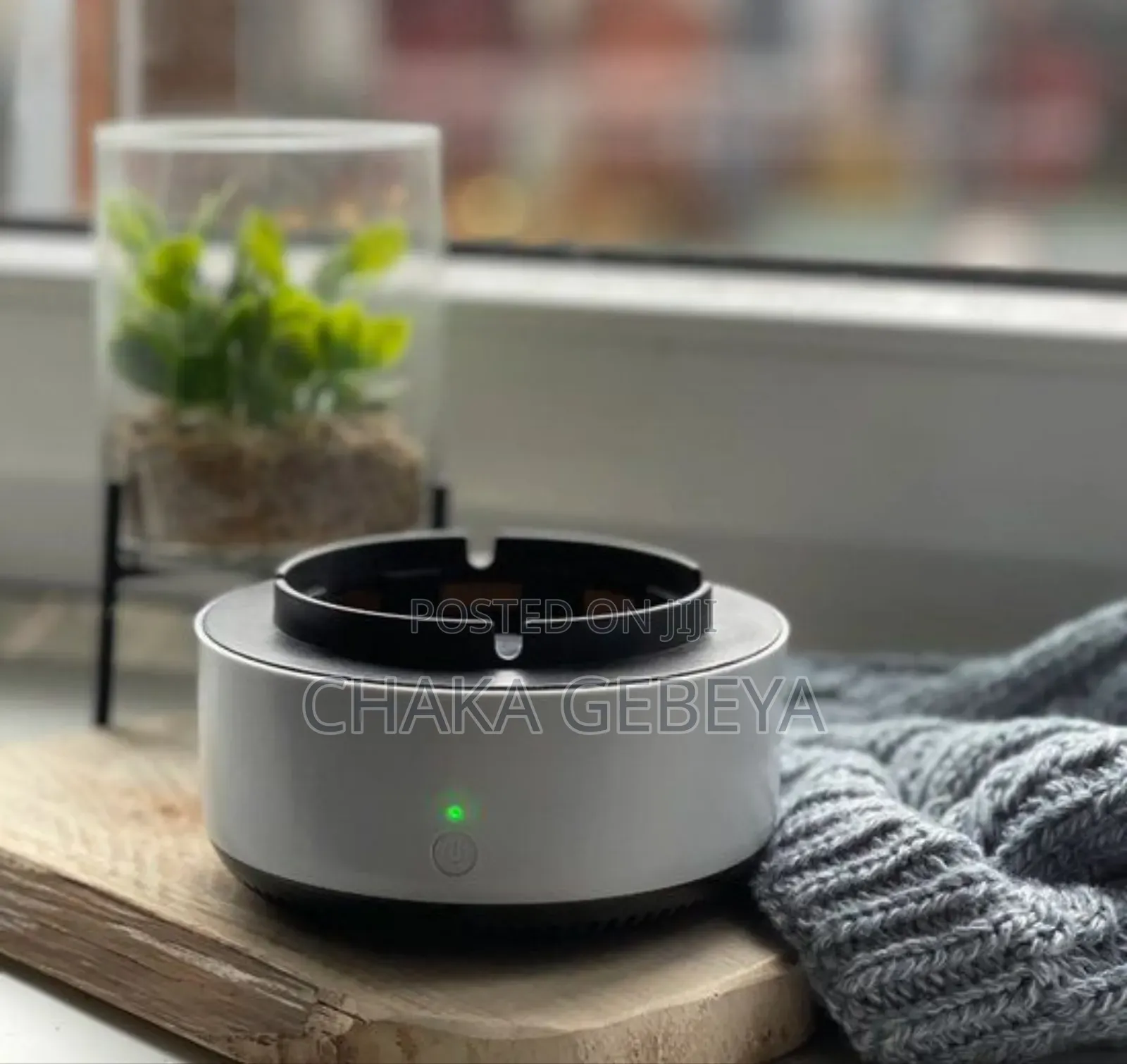 Smokeless Ashtray Air Purifier - Absorbs Smoke Odor With Aroma