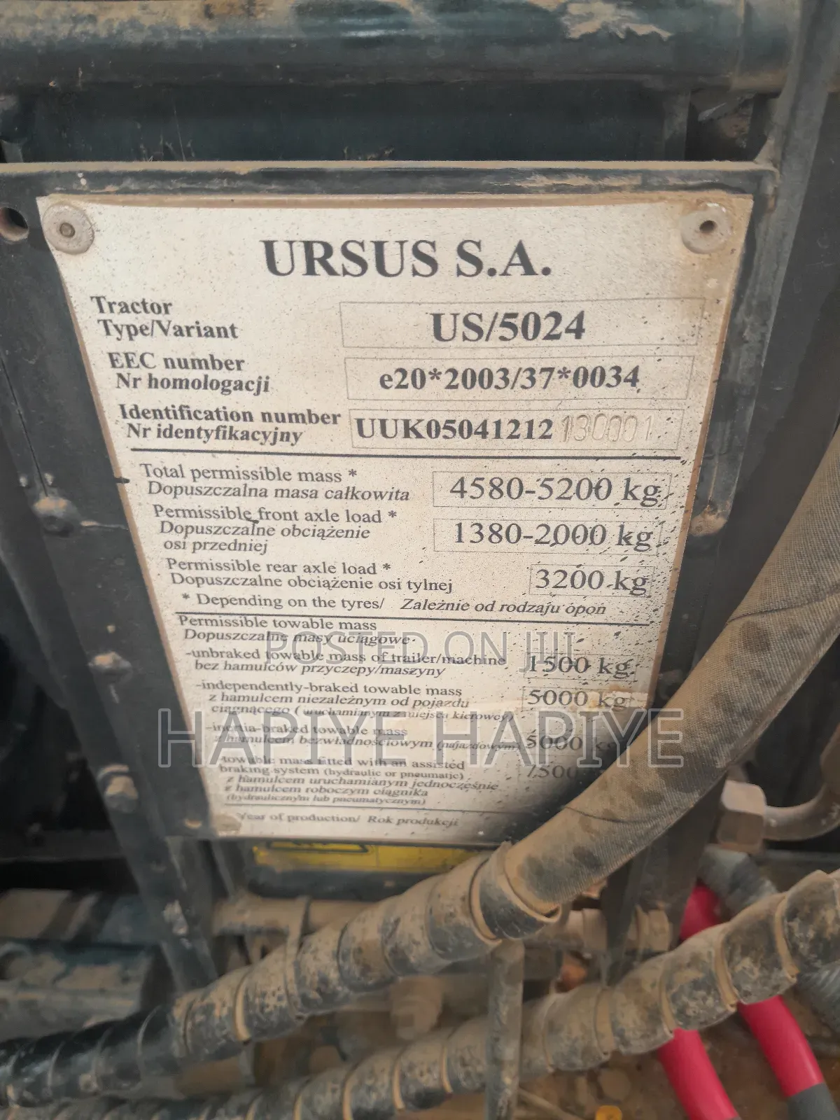 Tractor Agricultural