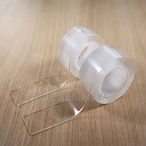 Hang Items Without Damage! ግድግዳ በሚስማር መብሳት ቀረ Double Side Tape
