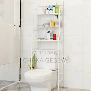 Bathroom Storage Rack for Cleaning Supplies Toiletries