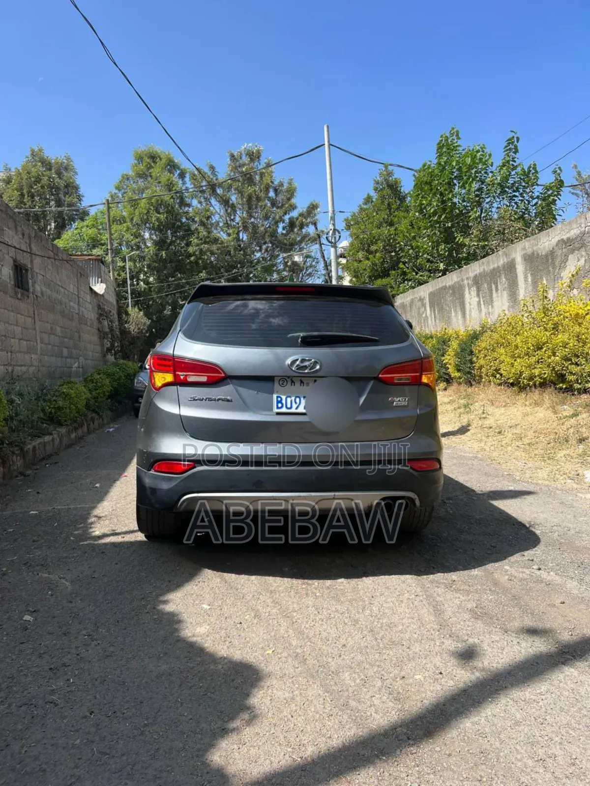 Hyundai Santa Fe 2015 Gray