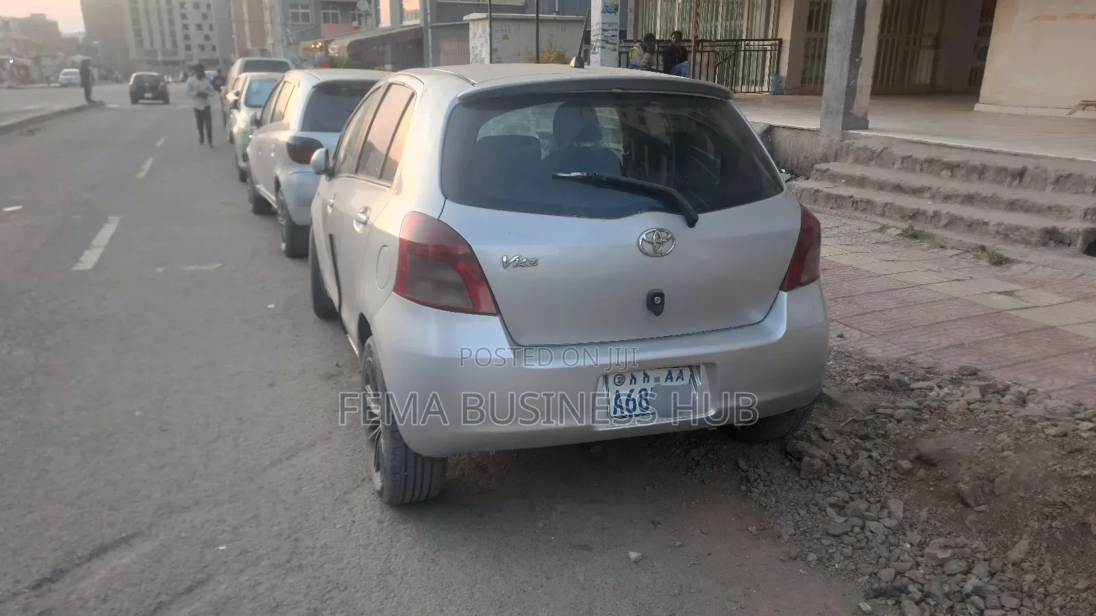 Toyota Yaris 1.0 2006 Silver