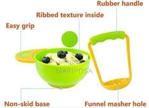 Photo - የልጆች ምግብ ማድቀቂያ ሳህን