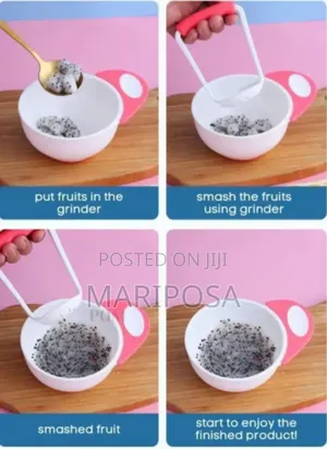 የልጆች ምግብ ማድቀቂያ ሳህን