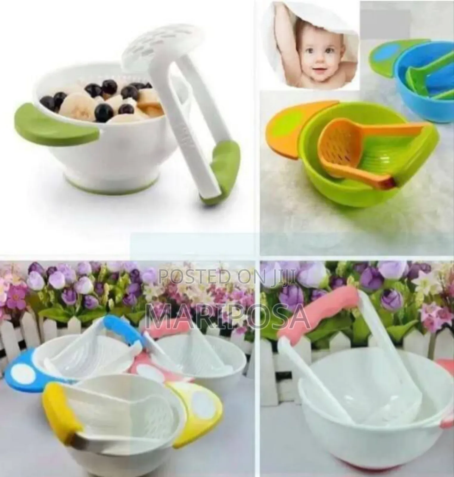 የልጆች ምግብ ማድቀቂያ ሳህን