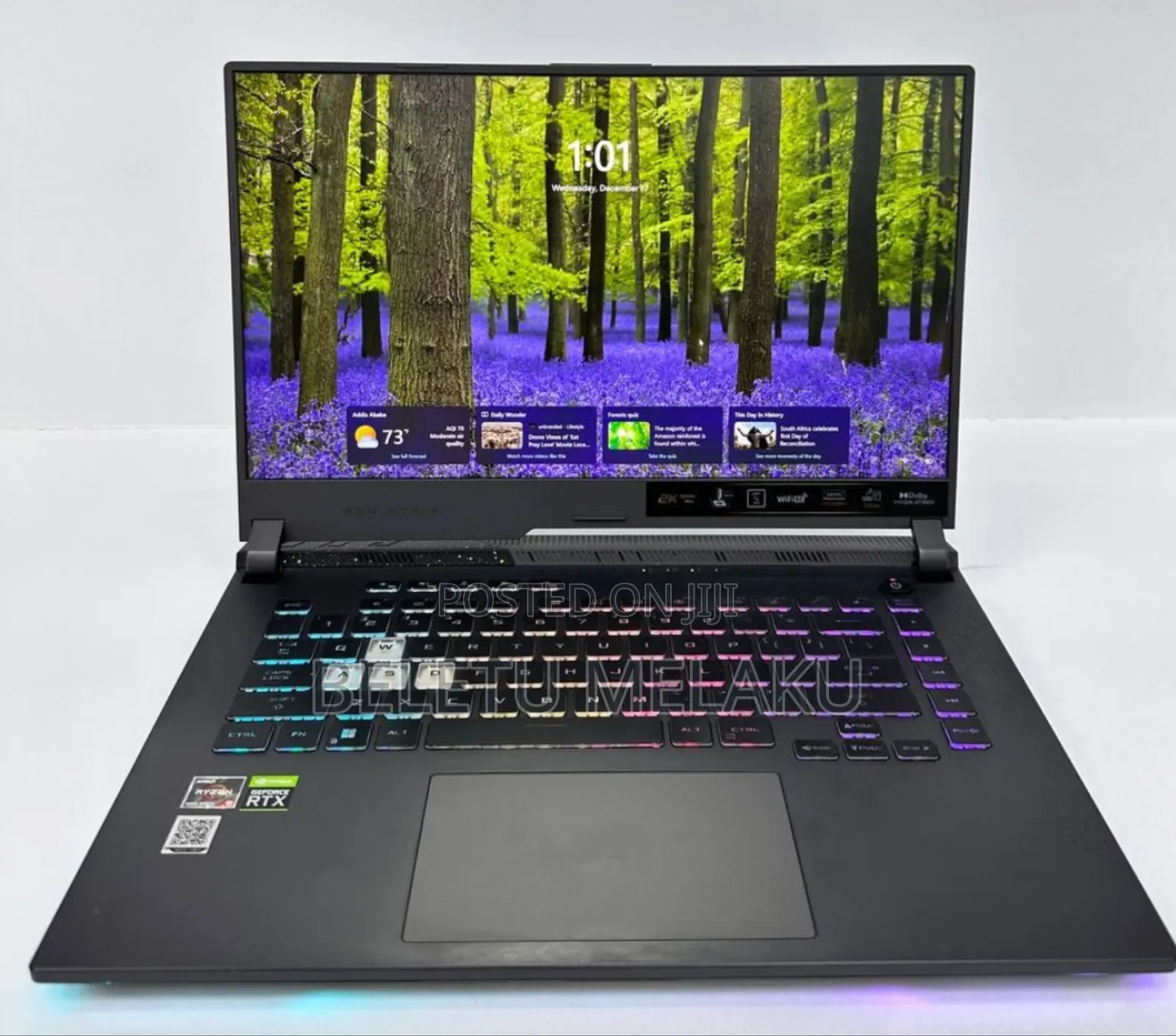 New Laptop Asus ROG Strix G16 G614 16GB Intel Core I9 SSD 512GB