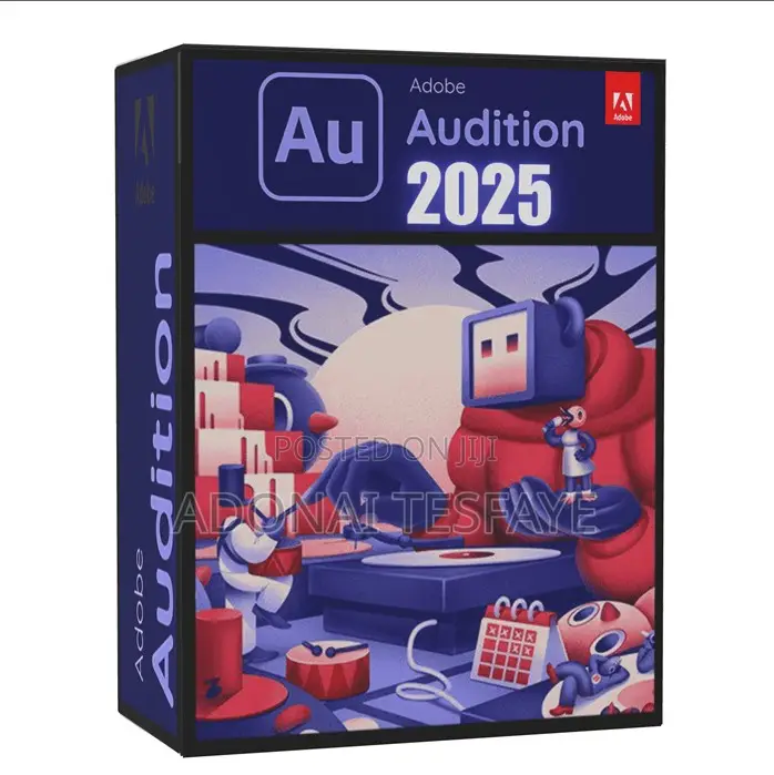 Adobe Audition 2025 (Full Life Time Licence) Mac Win