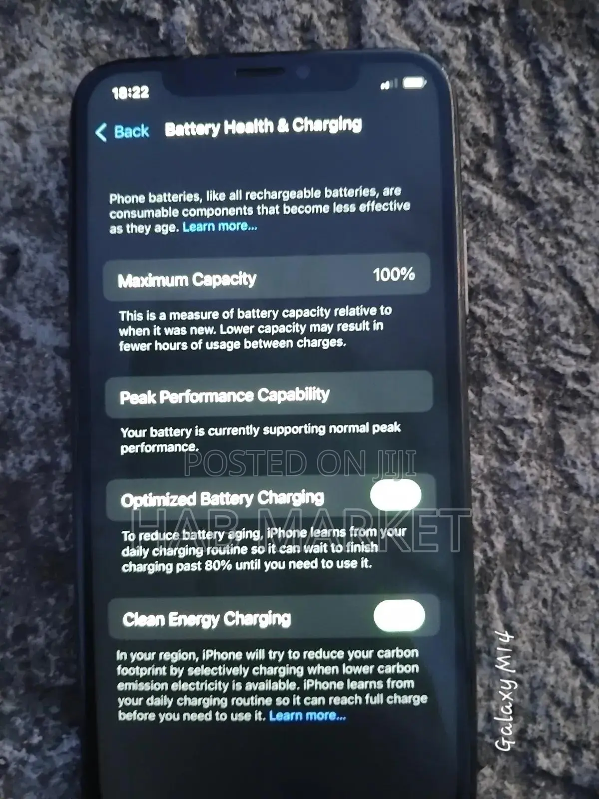 Apple iPhone X 64 GB Black