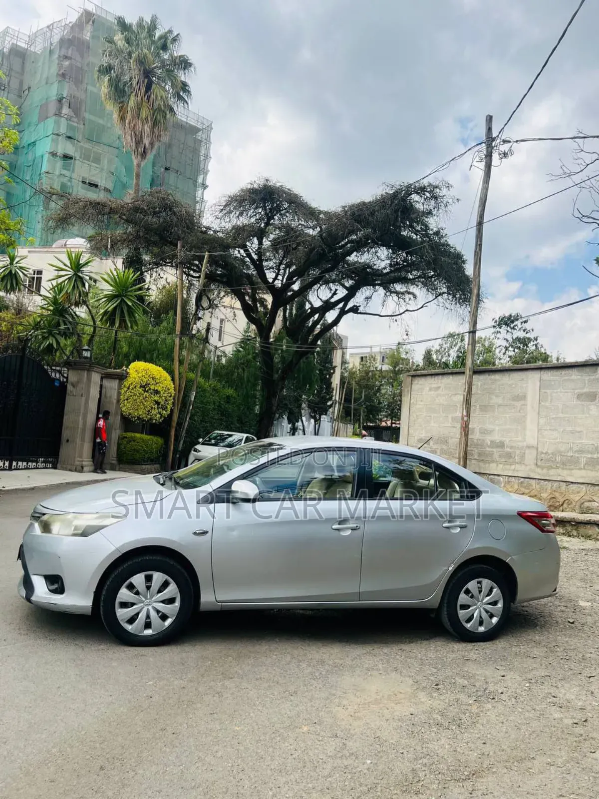 Toyota Yaris 2015 Silver