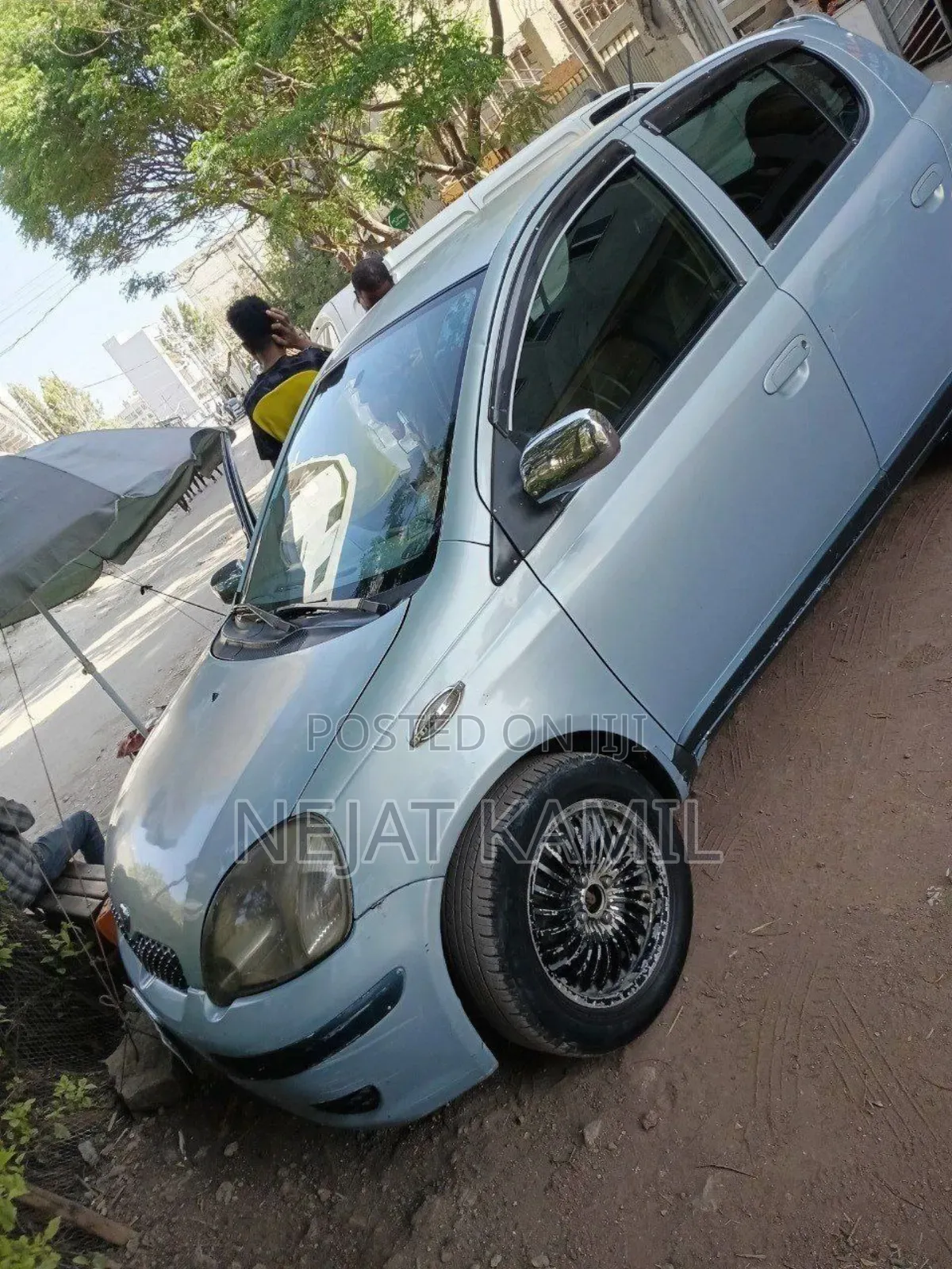 Toyota Vitz 2003 Blue