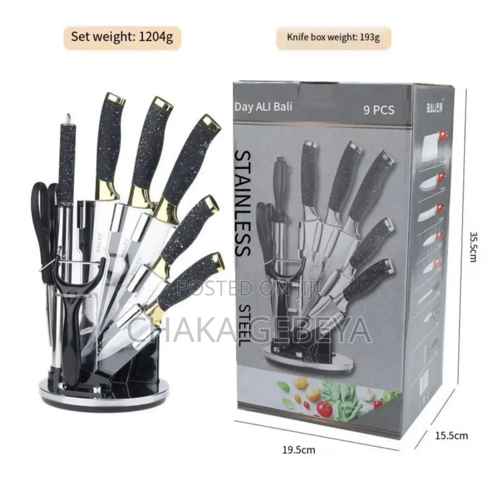All in One Kitchen Knife Set