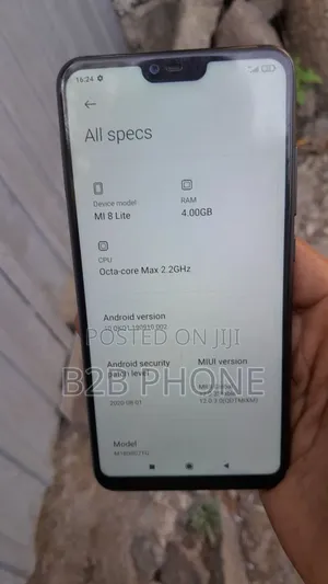 Xiaomi Mi 8 Lite 64 GB Silver