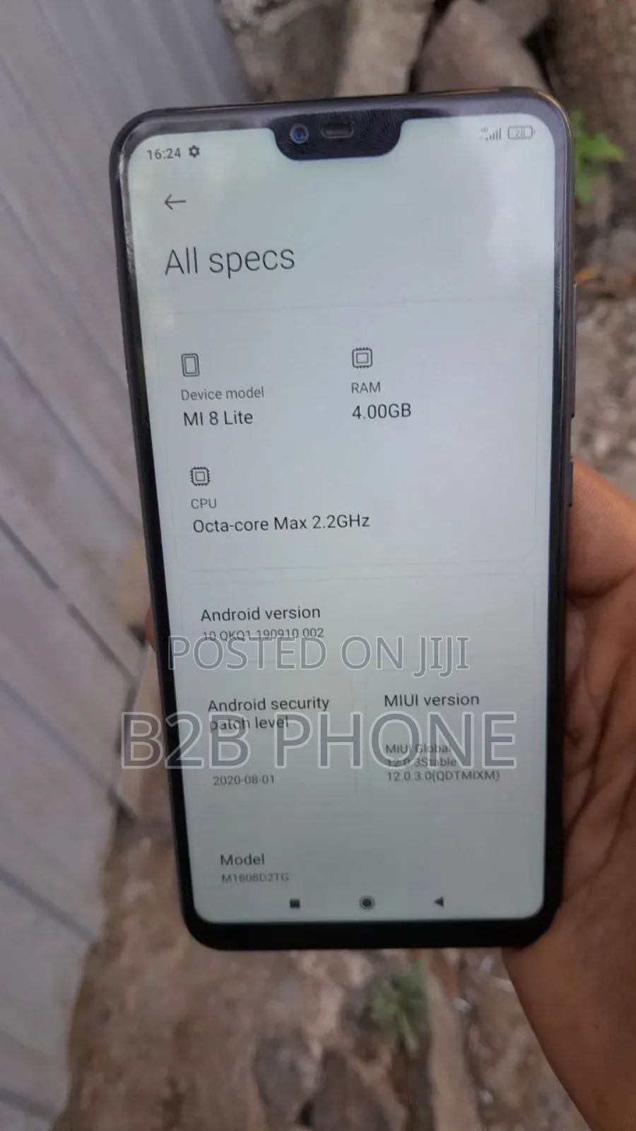 Xiaomi Mi 8 Lite 64 GB Silver