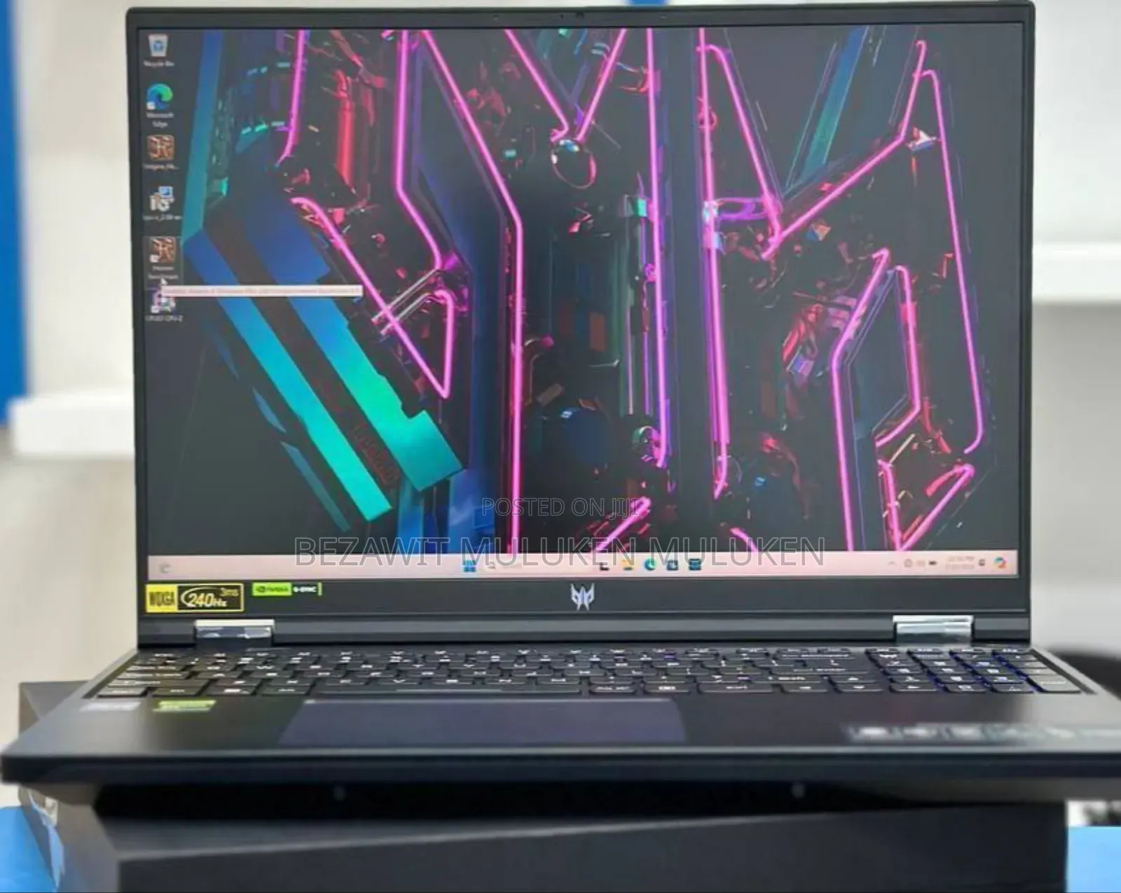 New Laptop Acer Predator Helios Neo 16 16GB Intel Core I9 SSD 512GB