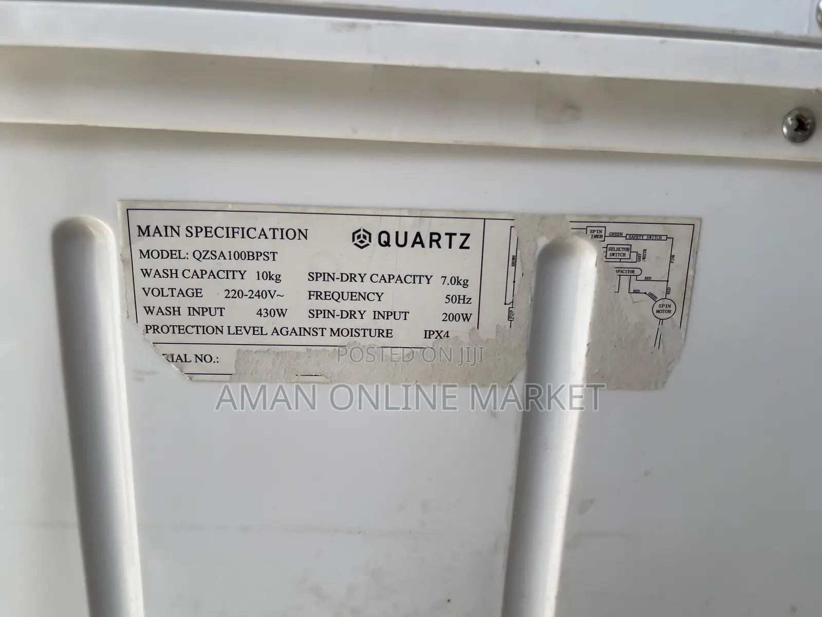 Quartz Washing Machine
