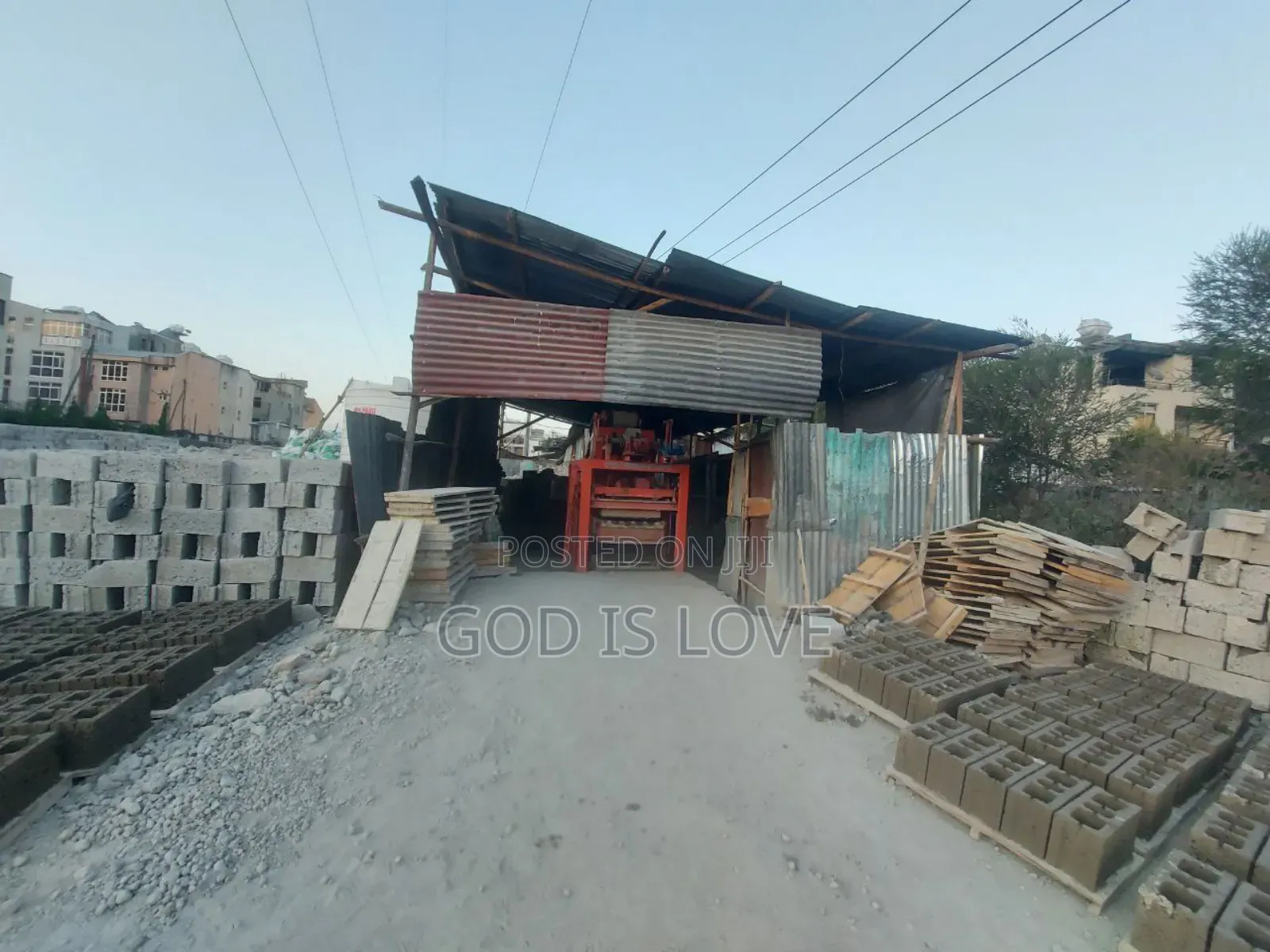 የብሎኬት ማሽን Block Macking Machine