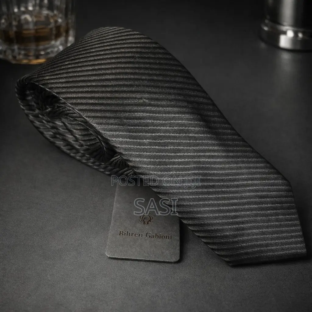 Men’S Classic Black Tie | Timeless Elegant